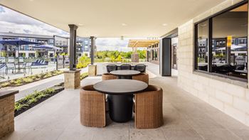 Spacious Patio With Sitting Arrangements at Upper Vue Flats, Dublin